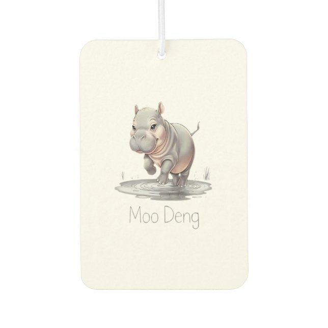 Ambientador Camiseta Moo Deng 2024 (Anverso)
