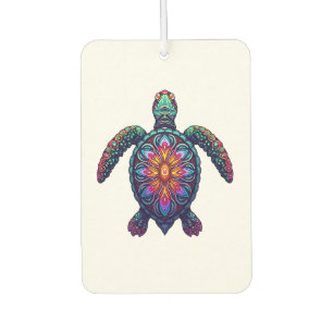Ambientador Camiseta Tie Dye Tribal Animal Marino Maorí Tortug