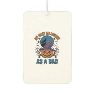 Ambientador Camiseta vintage de lobo de calabaza para papá en