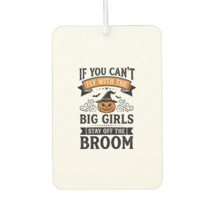 Ambientador Camiseta Vintage Escoba De Chicas Grandes Divertid