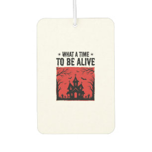 Ambientador Camiseta Vintage Halloween Haunted House What A Ti
