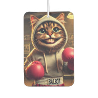 "¿Campeón de boxeo? - Gato con clavos de boxeo