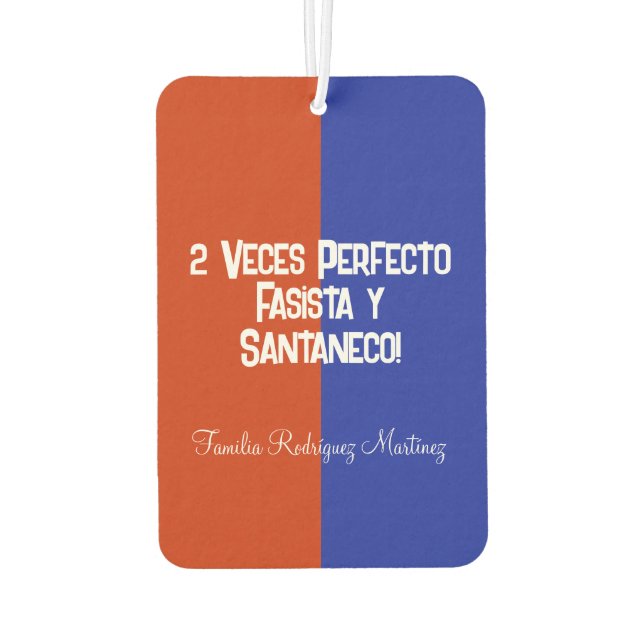 Ambientador Campeones C.D. FAS Futbol Salvadoreño Poster (Reverso)