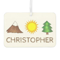 Camping Senderismo Sun Mountain Tree Regalo person