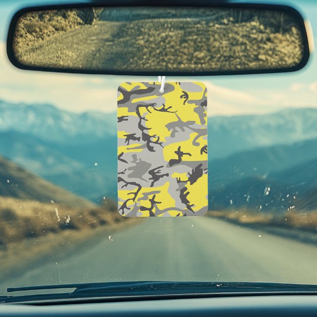 Ambientador Camuflaje amarillo y gris, ejército, ejército (Subido por el creador)