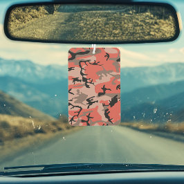 Ambientador Camuflaje rojo y marrón, militar, ejército