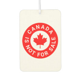 Ambientador Canadá no está a la venta tipografía hoja de arce