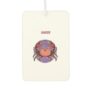 Ambientador Cáncer Rosa, zodiaco, impresión de signo estelar