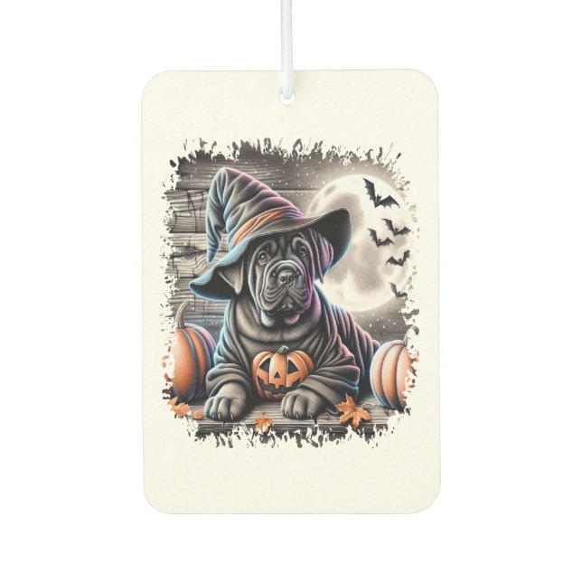 Ambientador Cane Corso Dog Halloween (Anverso)