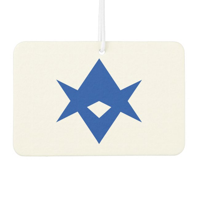 Ambientador Car Air Fresheners with Flag of Toyota City, Japan (Anverso)