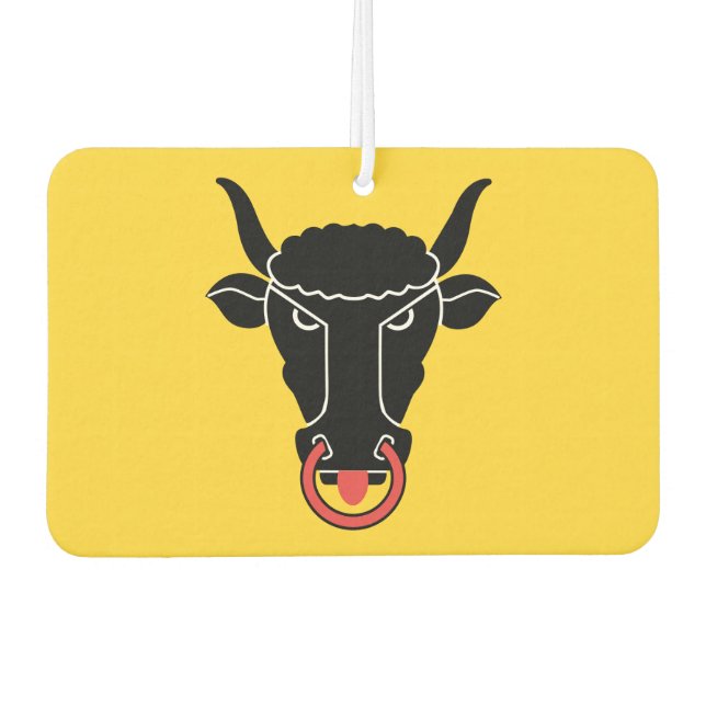 Ambientador Car Air Fresheners with Flag of Uri, Switzerland (Anverso)