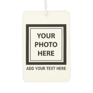 Ambientador Cargar foto de imagen y añadir texto - Personaliza