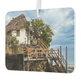 Ambientador Casa pintoresca en un bosque tropical de coral