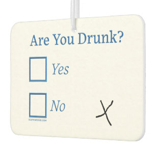 Ambientador Casillas de verificación SlipperyJoe's Are You Dru