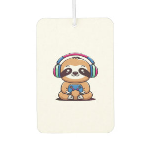 Ambientador Chibi Kawaii Perezoso Jugador � Animal Divertido L