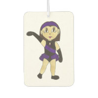 Chica Dancer Jazz Dance Class Recital Black Purple