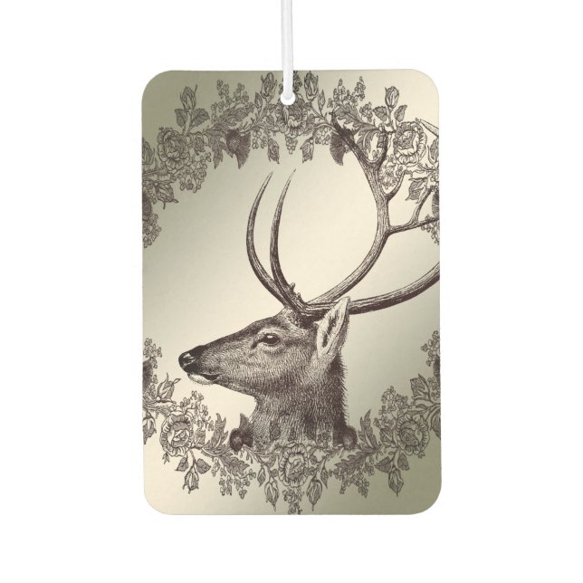 Ambientador Christmas Party Floral Reindeer Golden Winter (Anverso)