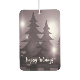 Ambientador Christmas Party Pink Trees Holiday Winter Elegant