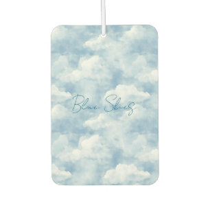 Ambientador Cielos Azules Nubes Tropicales Flores Blancas