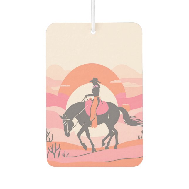 Ambientador Cielos desérticos con gallina de la vaca montando  (Anverso)