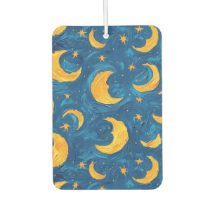 Ambientador Cielos Estrellados Azul Oro Lunas Estrellas