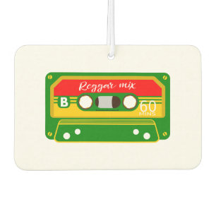 Ambientador Cinta de cinta de mezcla de reggae 80