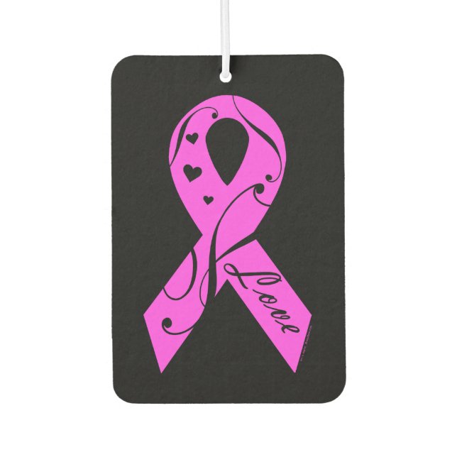 Ambientador Cinta rosa con amor (Anverso)