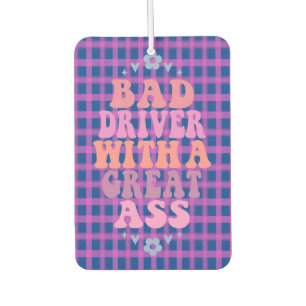 Ambientador Citas Divertidas de Funny Girl Coche Rosa