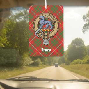 Ambientador Clan Bruce Escudo sobre Tartán