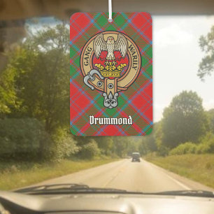 Ambientador Clan Drummond Escudo sobre Tartán