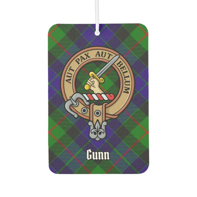 Ambientador Clan Gunn Crest Air Freshener (Anverso)