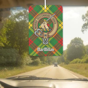 Ambientador Clan MacMillan Escudo sobre Tartán