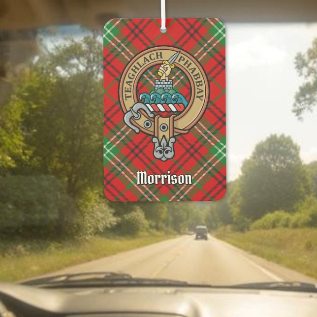 Ambientador Clan Morrison Escudo por Red Tartan Air Freshener (Subido por el creador)