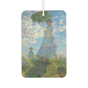 Ambientador Claude Monet - El paseo, mujer con sombrilla