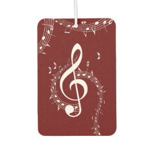 Ambientador Climactic G Clef Music Red