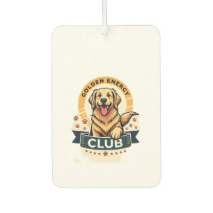 Ambientador Club de Energía Dorada Retriever Dorado Perro Anti