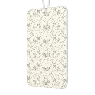 Ambientador Coche con perfumado botánico monocromo y Freshener