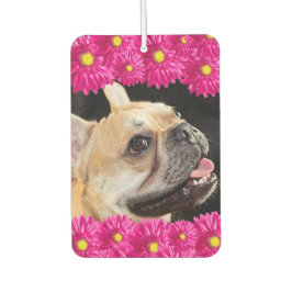 Ambientador Coche fotográfico de Personalizado diaisy rosado l