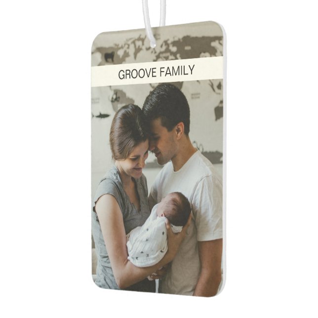 Ambientador Coche único de Personalizado fotográfico moderno d (Izquierda)