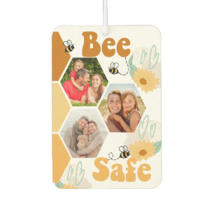 Ambientador Collage de Bee Safe 3 Photo Honeycomb