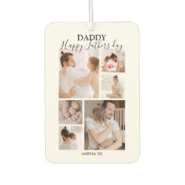 Ambientador Collage de fotos del Día de los Padres Felices Mod