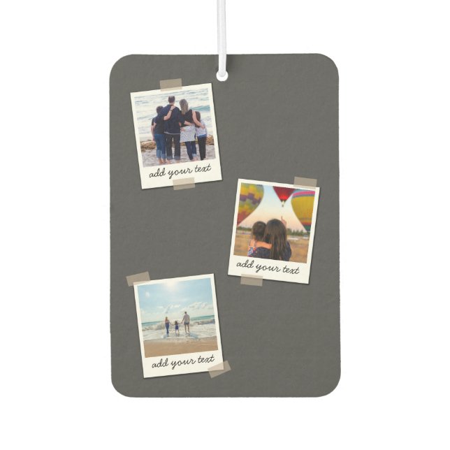Ambientador Collage de Personalizados fotográficos de Familia  (Anverso)