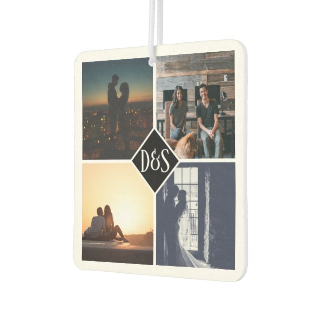 Ambientador Collage de Personalizados fotográficos monogramado (Izquierda)