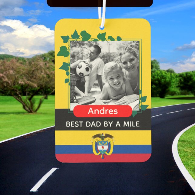 Ambientador Colombia Air Freshener, Best Dad, Photo (Subido por el creador)