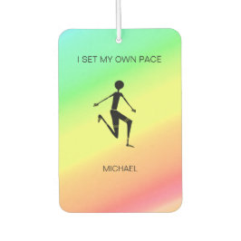 Ambientador Colores tropicales y magnífico atleta de silueta