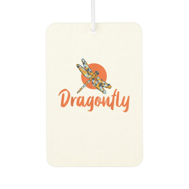 Ambientador Colorful Dragonfly - Comic Style Dragonfly T-Shirt (Anverso)