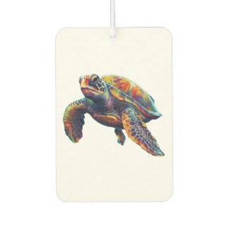 Ambientador Colorful underwater sea turtle dreamlike beautiful