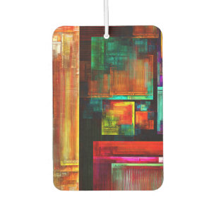 Ambientador Coloridas plazas Patrón de arte abstracto moderno