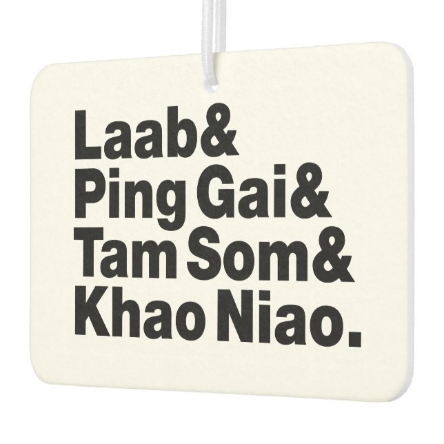 Ambientador Comida callejera de Laotian (Izquierda)