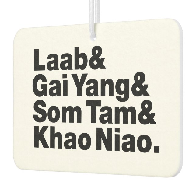 Ambientador Comida callejera tailandesa de Isaan (Izquierda)